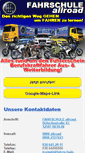 Mobile Screenshot of fahrschule-allroad.de